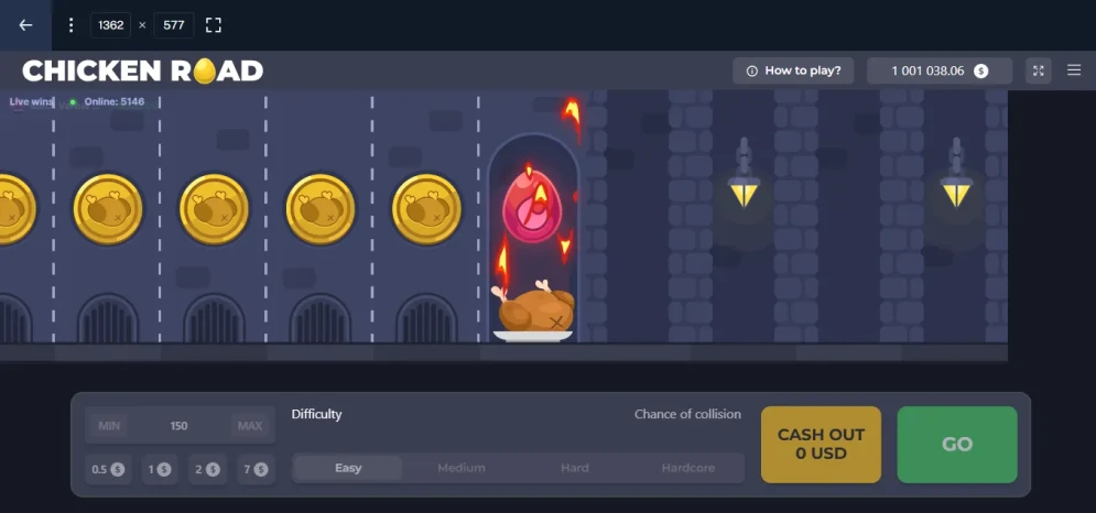 Chicken Road gameplay